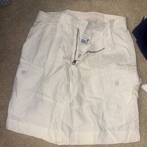 Ralph Lauren Cream Cargo Shorts